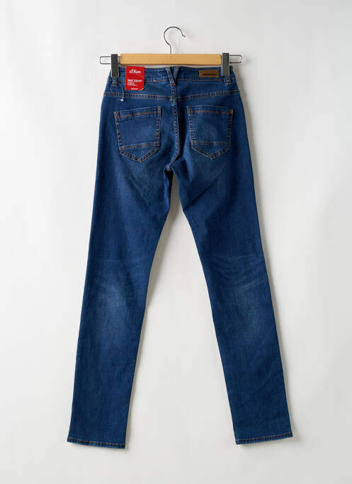 Jeans coupe slim taille basse taille basse bleu S.OLIVER femme