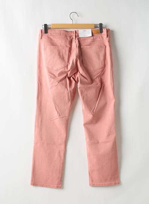 Jeans coupe slim rose S.OLIVER pour femme