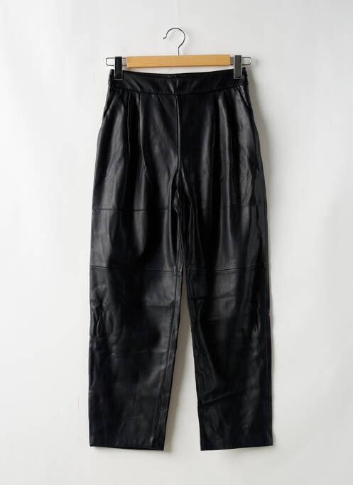 Pantalon droit noir MANGO pour femme