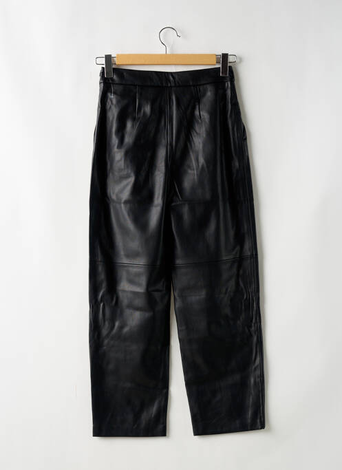 Pantalon droit noir MANGO femme