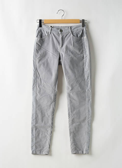 Pantalon slim gris OPUS pour femme