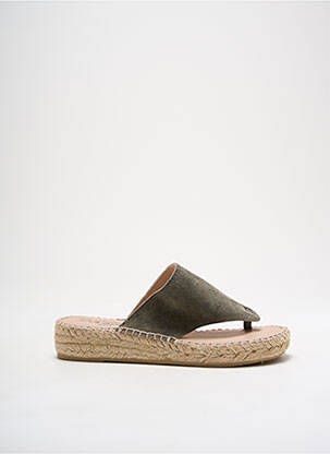 Espadrilles vert LA MAISON DE L'ESPADRILLE pour femme