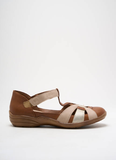 Sandales/Nu pieds marron REMONTE pour femme