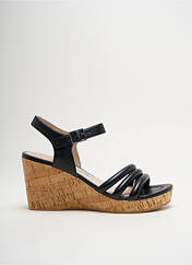 Sandales/Nu pieds noir CHATTAWAK pour femme seconde vue