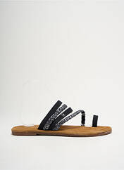Tongs noir CHATTAWAK pour femme seconde vue