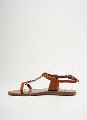 Tongs marron CHATTAWAK pour femme seconde vue
