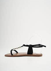 Tongs noir CHATTAWAK pour femme seconde vue