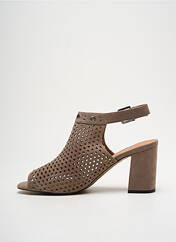 Sandales/Nu pieds marron CHATTAWAK pour femme seconde vue