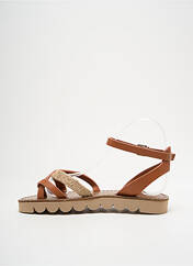 Tongs marron CHATTAWAK pour femme seconde vue