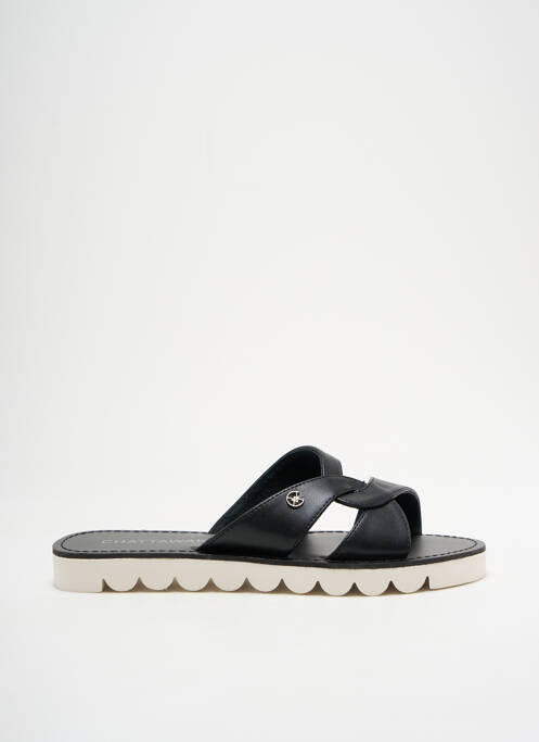Mules/Sabots noir CHATTAWAK pour femme