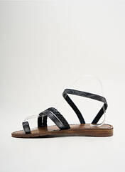 Tongs noir CHATTAWAK pour femme seconde vue