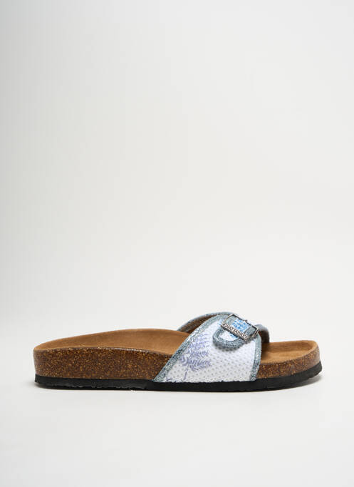 Mules/Sabots bleu CHATTAWAK pour femme