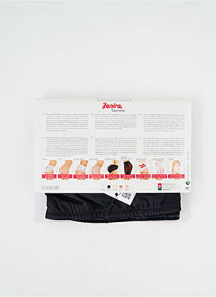 Culotte gainante noir JANIRA femme