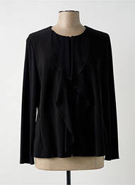 Veste chic col rond noir SOMMERMANN femme