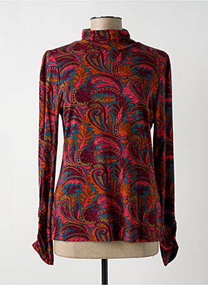Sous-pull violet MORE & MORE pour femme