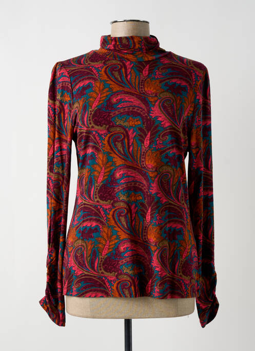 Sous-pull violet MORE & MORE pour femme