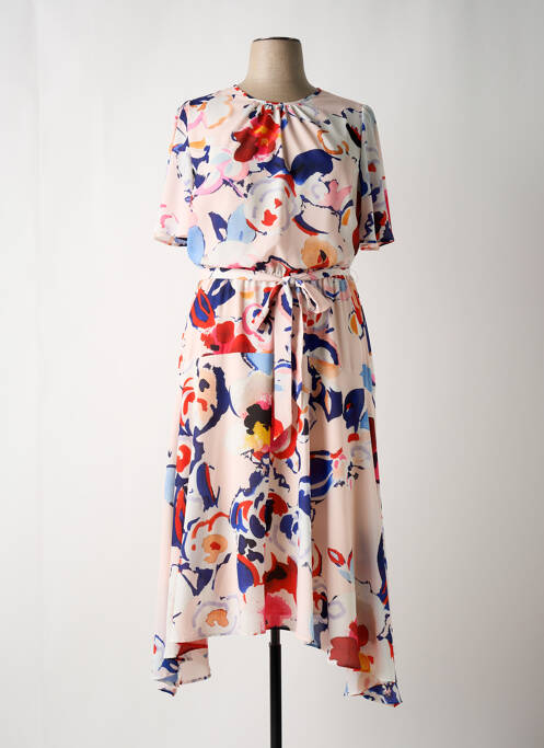 Robe longue rose TIA pour femme