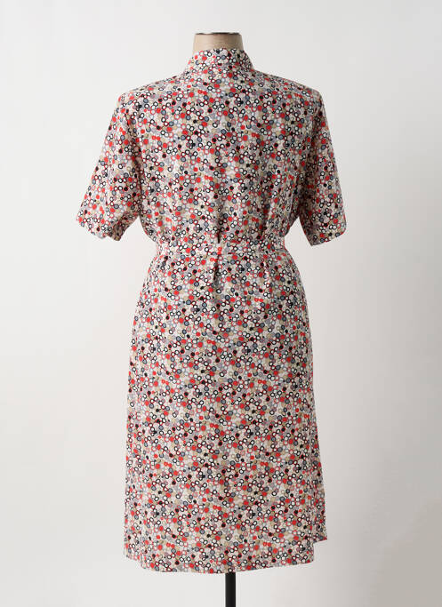 Robe mi-longue rouge GUY DUBOUIS pour femme