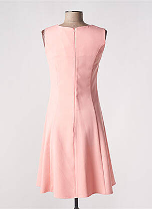 Robe mi-longue sans manche sans manche rose MORE & MORE femme