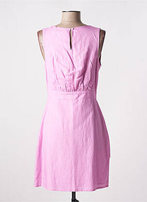 Robe courte sans manche sans manche rose MD'M femme