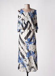 Robe longue bleu TIA pour femme seconde vue
