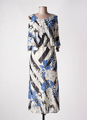 Robe longue bleu TIA pour femme