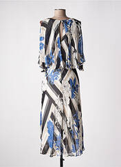 Robe longue bleu TIA pour femme seconde vue