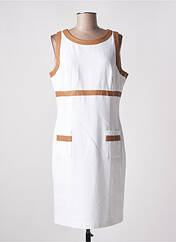 Robe mi-longue blanc CAROLINE BISS pour femme seconde vue