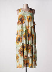 Robe mi-longue vert MD'M pour femme seconde vue