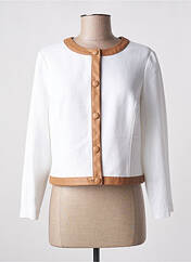 Veste chic blanc CAROLINE BISS pour femme seconde vue