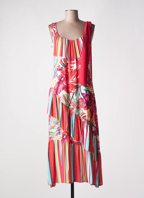 Robe longue rouge PAUL BRIAL pour femme