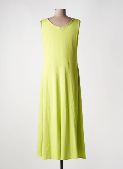 Robe longue vert CINZIA CALDI pour femme