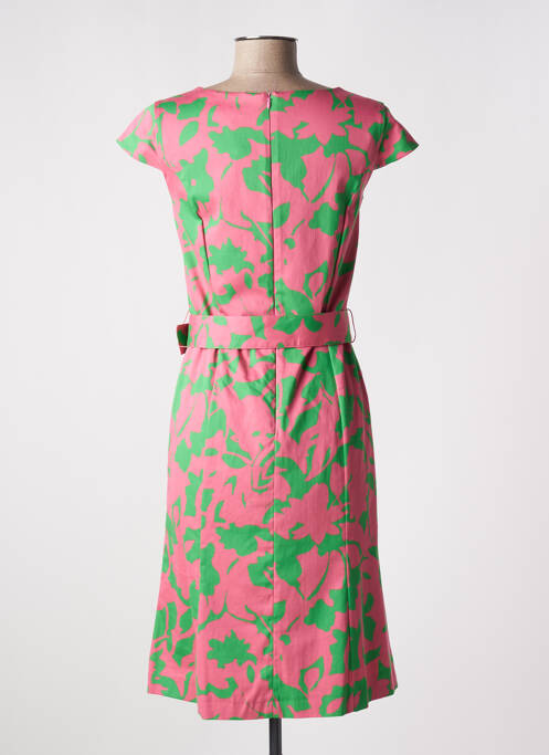 Robe mi-longue rose MORE & MORE pour femme