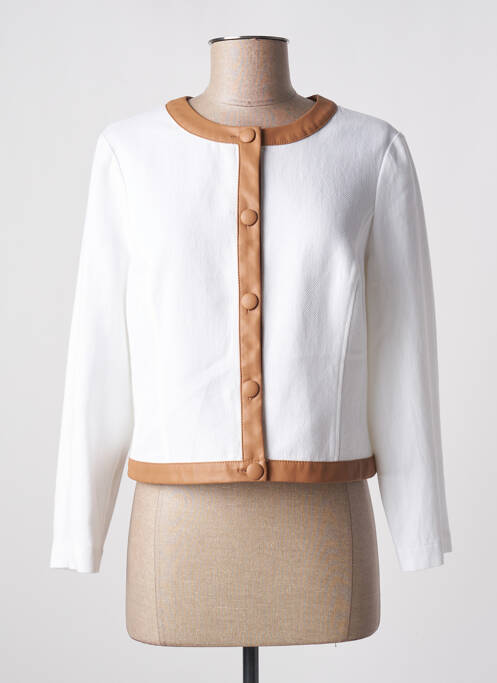 Veste chic blanc CAROLINE BISS pour femme