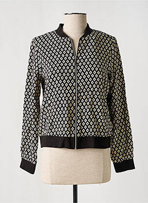 Blouson col v noir DEELUXE femme