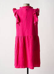 Robe mi-longue rose DEELUXE pour femme seconde vue