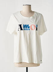 T-shirt beige DEELUXE pour femme seconde vue