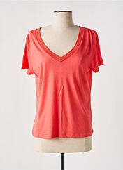 T-shirt orange DEELUXE pour femme seconde vue