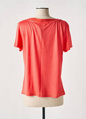 T-shirt orange DEELUXE pour femme seconde vue
