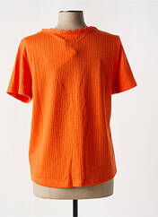 T-shirt orange DEELUXE pour femme seconde vue
