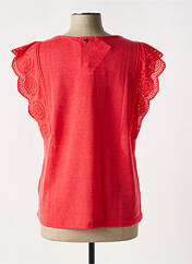 T-shirt rouge DEELUXE pour femme seconde vue