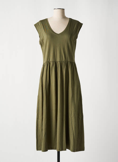 Robe longue vert DEELUXE pour femme