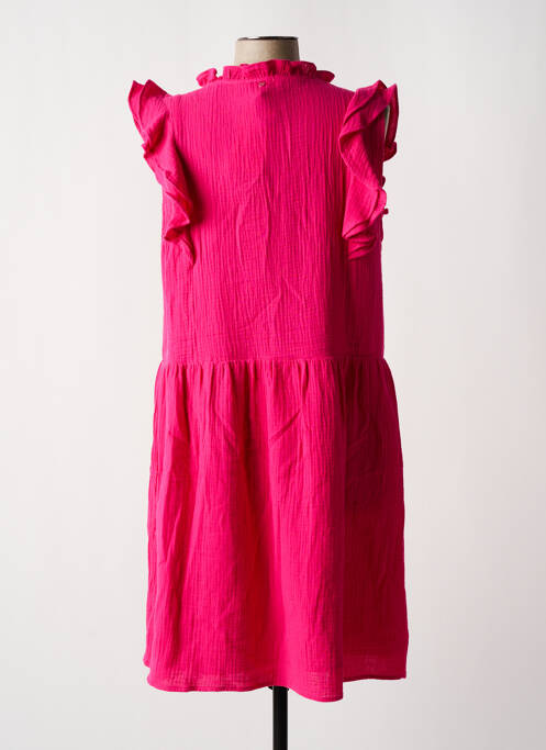 Robe mi-longue rose DEELUXE pour femme