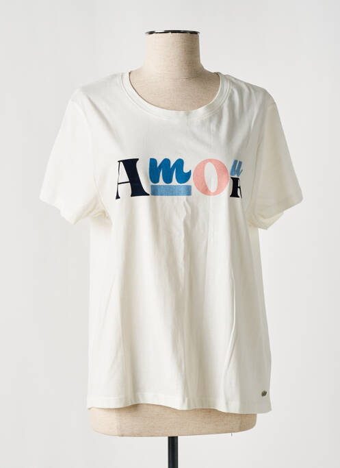 T-shirt beige DEELUXE pour femme