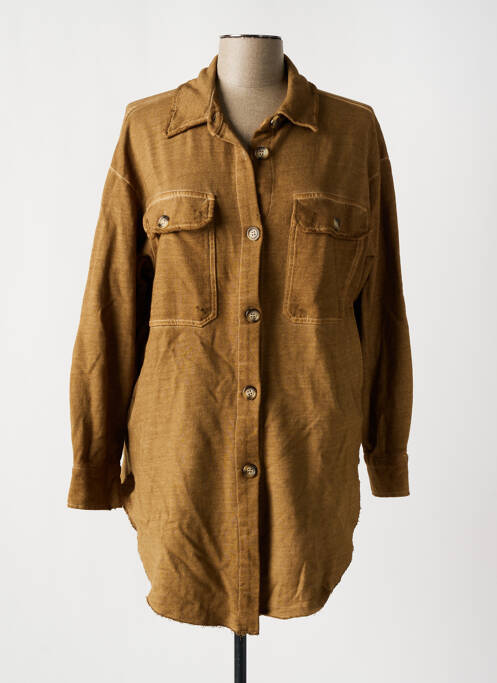 Tunique manches longues marron BANDITAS FROM MARSEILLE pour femme