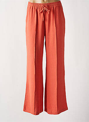 Pantalon large orange DEELUXE pour femme