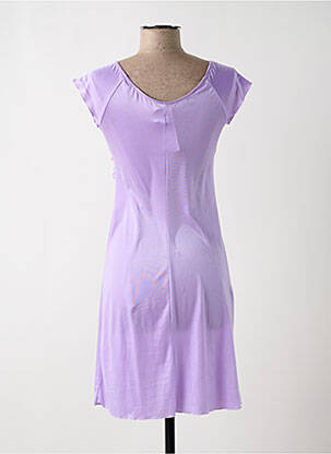 Nuisette/combinette effet matière satinée violet GENIUS femme