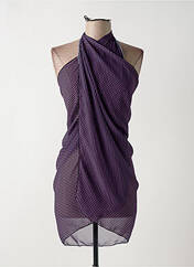 Paréo violet GENIUS pour femme seconde vue