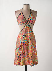 Robe de plage orange GENIUS pour femme seconde vue
