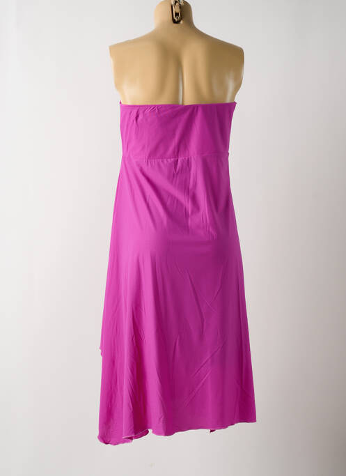 Robe de plage sans manche rose GENIUS femme